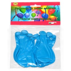 Palloncini 26cm azzurri busta 10 pz.