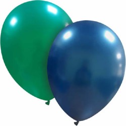 Palloncini 30 cm Metal "Buon compleanno" 16 pz.