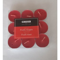 Set 9 candele tea ligt profumate - aromi assortiti